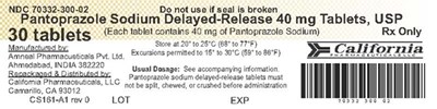 Califpharm Pantoprazole (30)